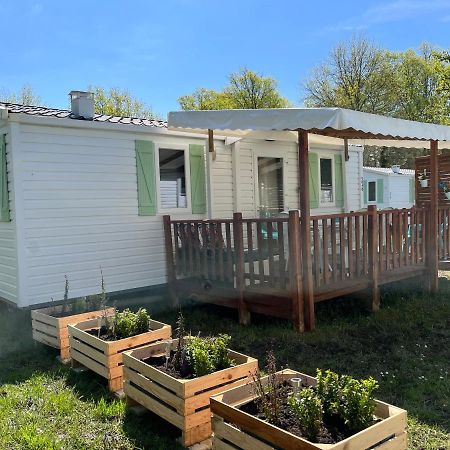 Mobil-Home Climatise Avec Piscine Aureilhan  Exterior foto